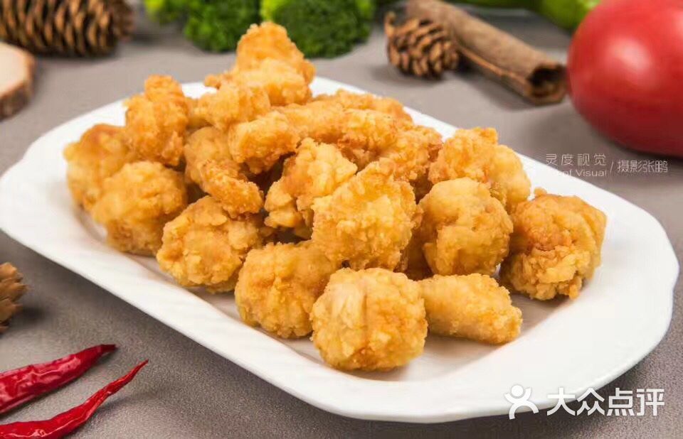 米小家双拼饭(小寨店)鸡米花图片 - 第2张