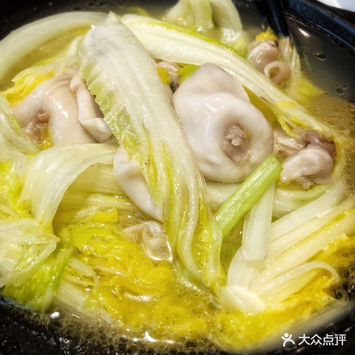 白菜鱼膘煲