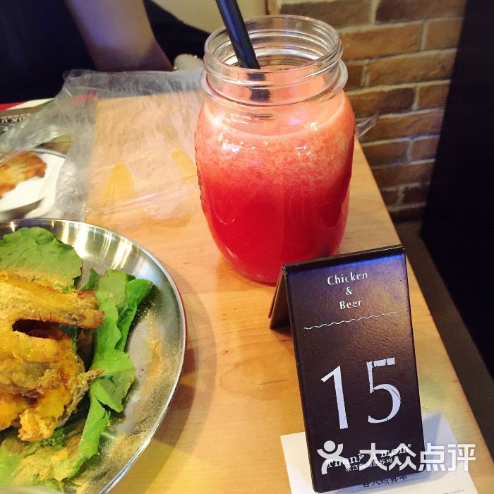 Thank u mom炸鸡啤酒餐厅(汉街万达店)-西瓜汁