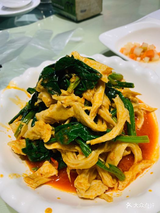 炊烟印象(西山店)菠菜面筋图片
