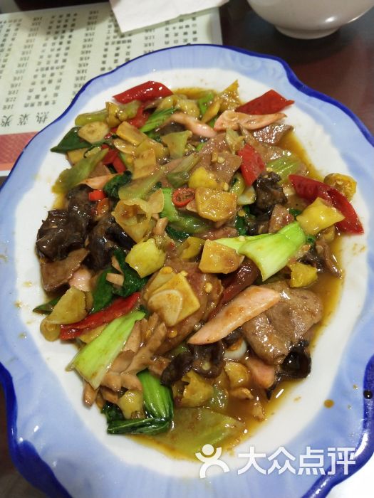 古堰红川菜馆肝腰合炒图片 - 第5张