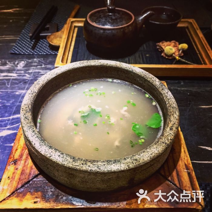 花隐日式怀石料理(上海南丰城店)石锅松露牛肉汤图片 第37张