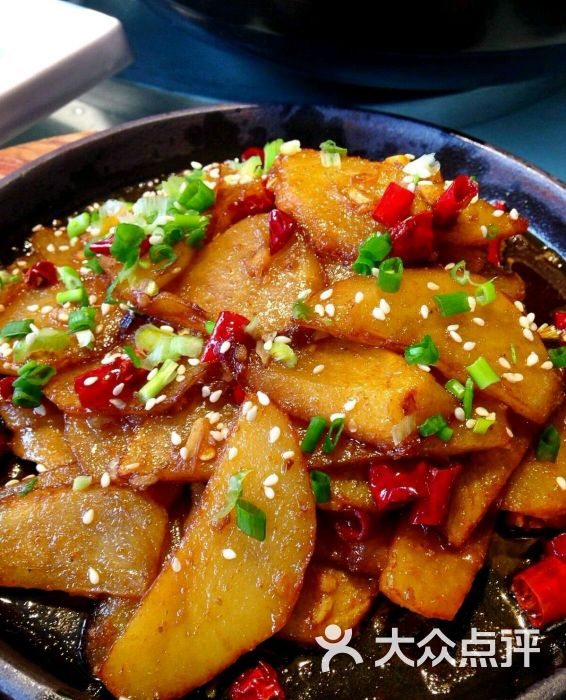 铁板土豆片