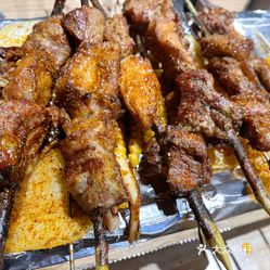 烧烤烤串  萧山区  阿不拉兄弟羊肉串(天润广场店) 新疆红柳枝羊肉串