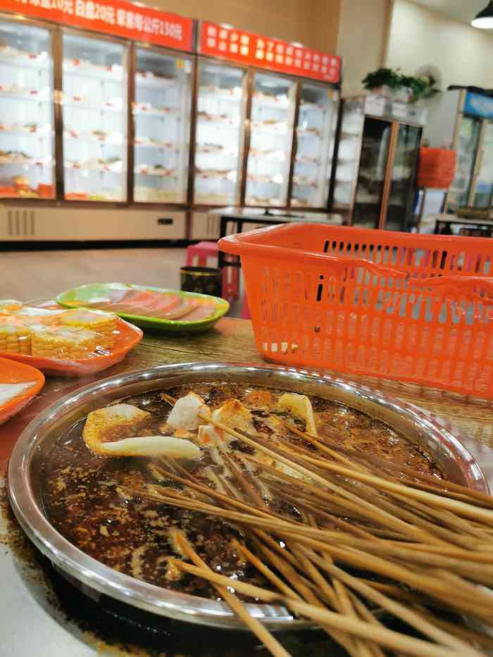 麻一生西航串串(立信路店)-"味道不错哦…正对面还有