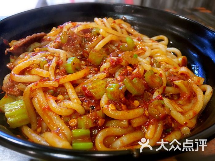 牛肉炒米粉(爆辣)