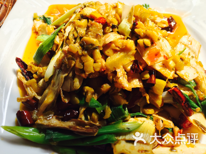 布衣印象-外婆菜炒竹笋子-菜-外婆菜炒竹笋子图片