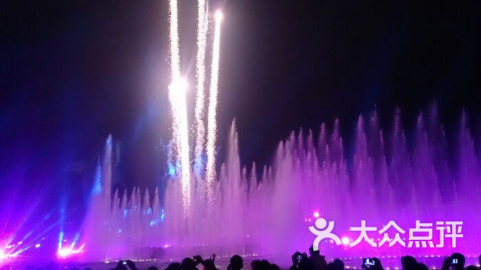 珠海长隆海洋王国-焰火晚会音乐喷泉图片-珠海