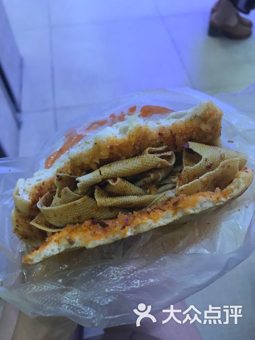 豆腐皮加馍