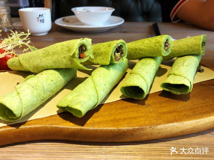 孜然牛肉菠菜卷