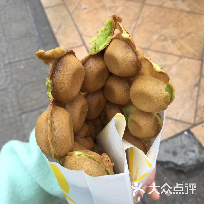 抹茶鸡蛋仔