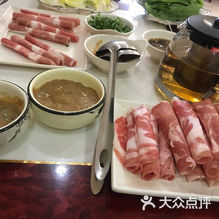 盛轩斋清真羊蝎子火锅铜锅涮羊肉