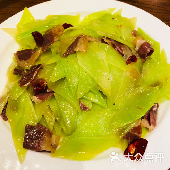 杂菜烩·食神花园餐厅诺邓火腿炒青笋图片 - 第4张