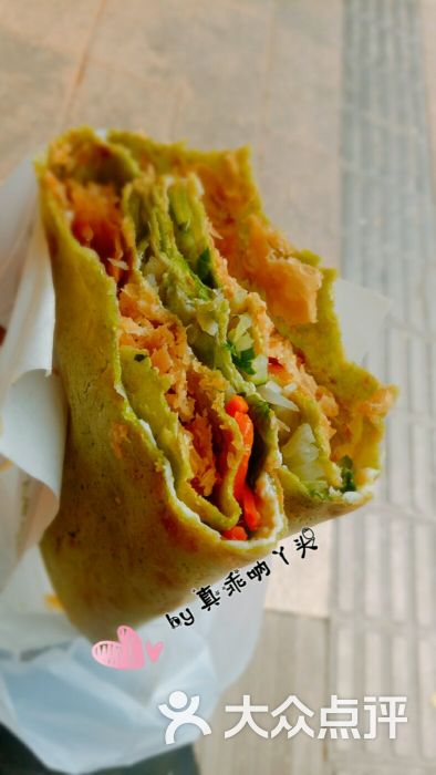 蔬菜汁杂粮煎饼