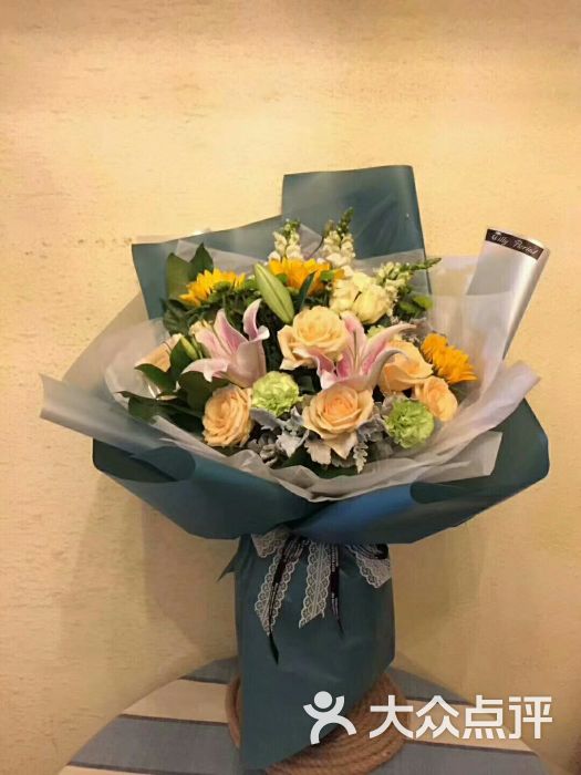 禹州市花之语鲜花店百合香槟花束图片 - 第15张