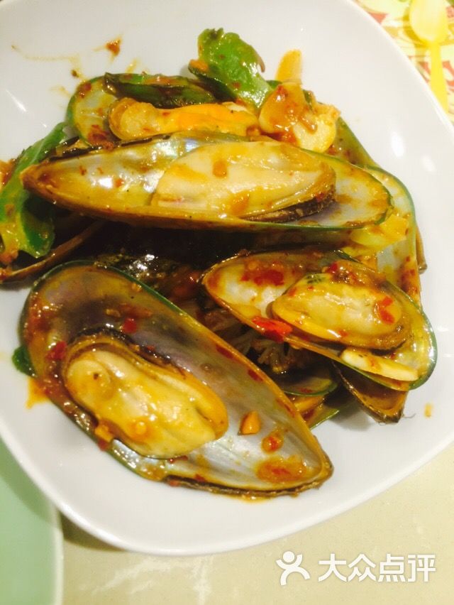 辣椒膏炒青口