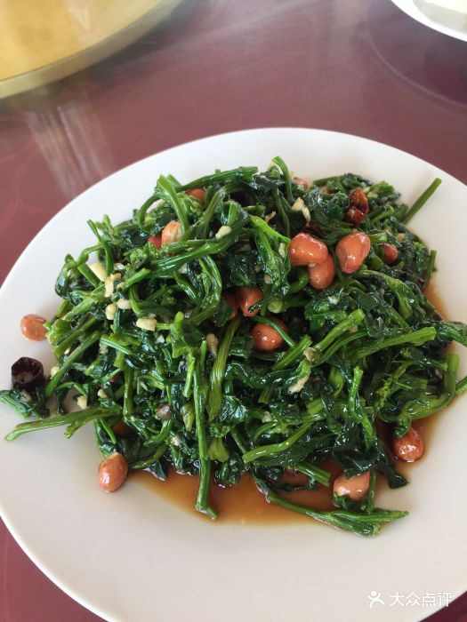 三兄弟山庄农家院饭店凉拌山野菜图片