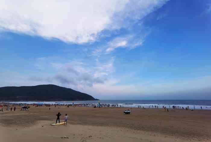 东沙湾海滨浴场-"夏天,又和你一起迎来了夏天去年夏天