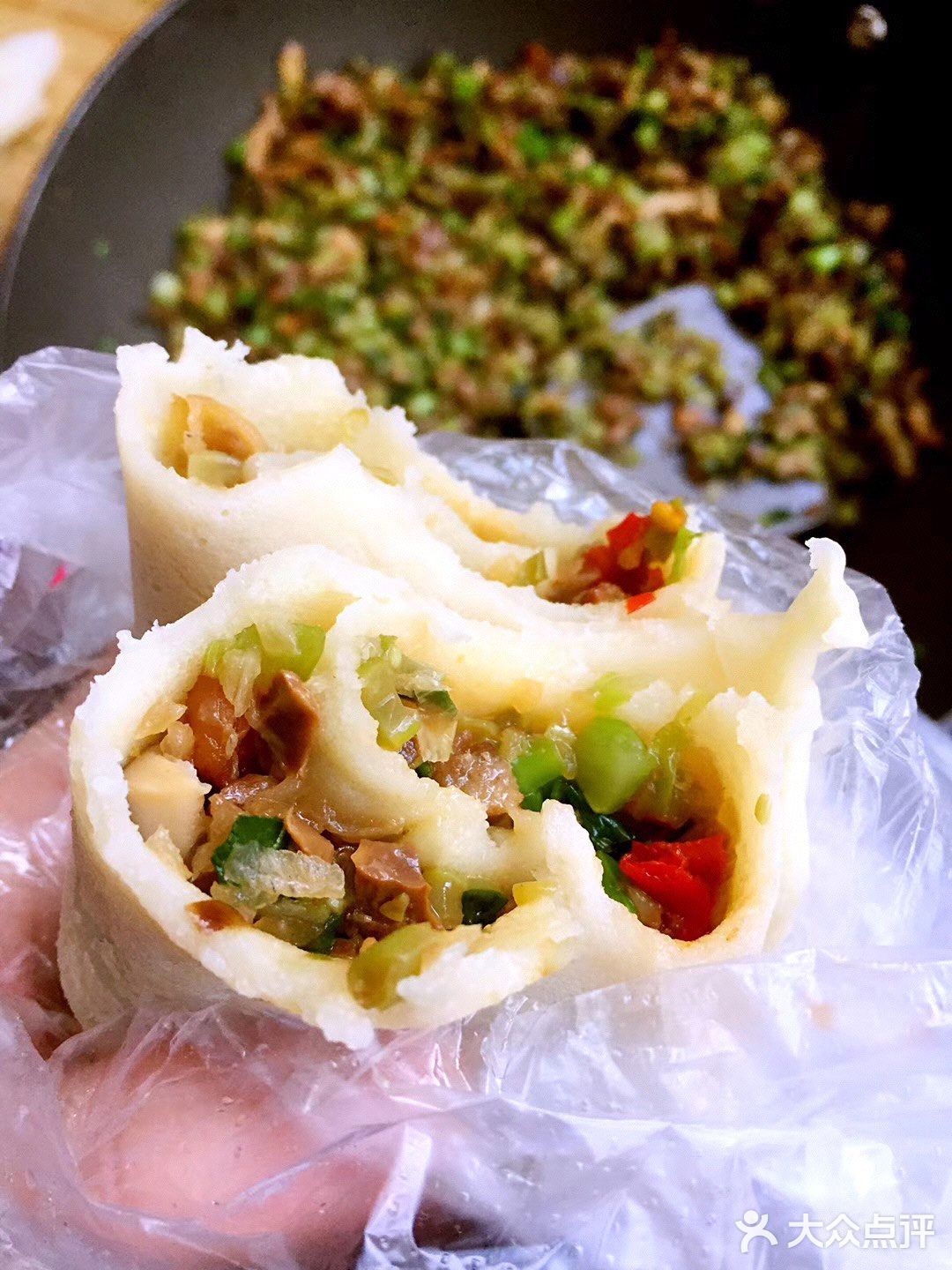 在泰顺还有一种小吃叫做米面层