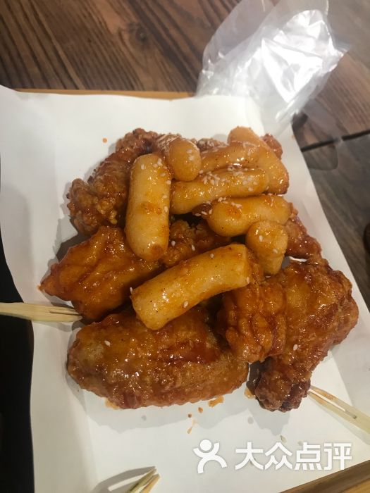 hotfow火釜炸鸡(环球港店)甜辣无骨鸡配芝心年糕图片 - 第3张