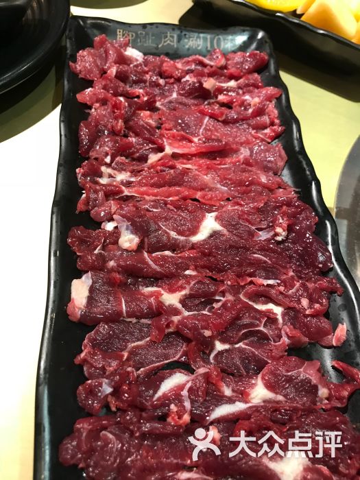 手选潮汕鲜牛肉火锅(黄河路店)脚趾肉图片 第16张