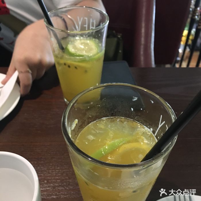 百香果绿茶