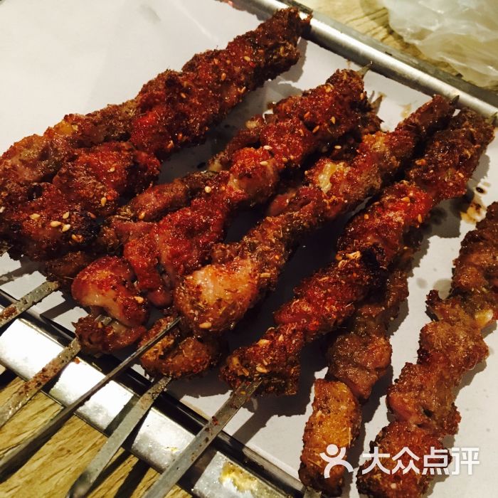 电烤羊肉串