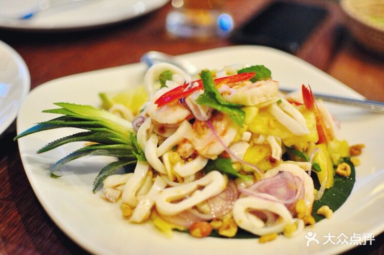 chanrey tree - khmer cuisine海鲜&菠萝沙拉图片 - 第363张