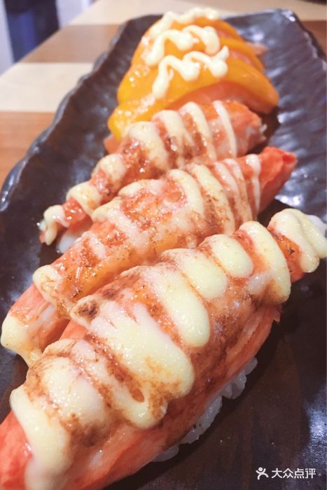火焰北海道蟹棒寿司