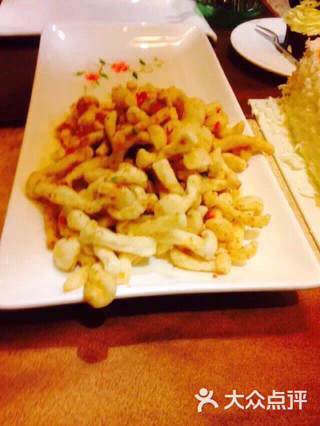 鹅肝酱焗白玉菇