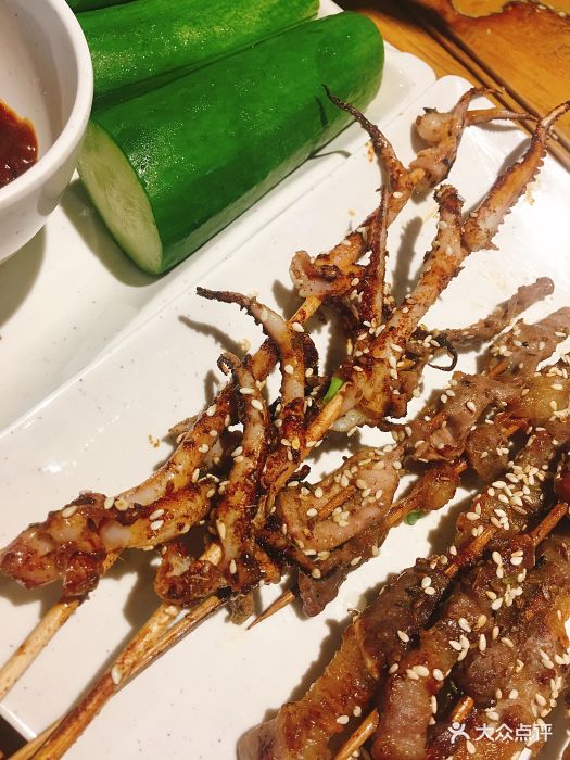 木屋烧烤(宝山大华店)烤鱿鱼须图片 - 第124张