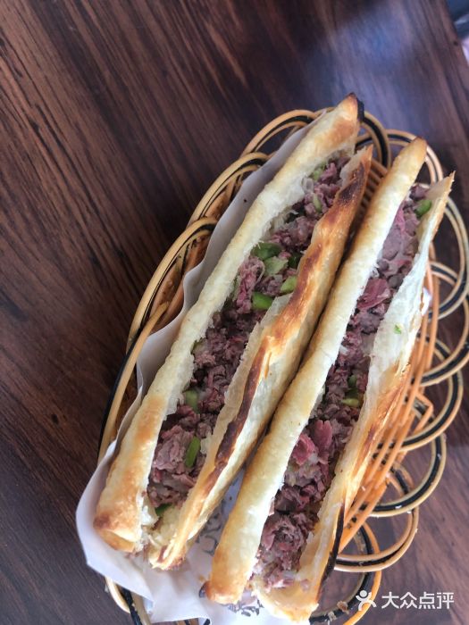 河间府驴肉火烧传统驴肉火烧图片