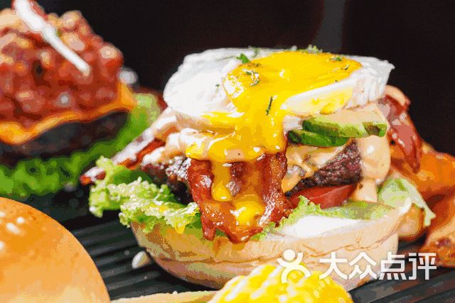 lucky burger悦吉手工汉堡-图片-天津美食-大众点评网