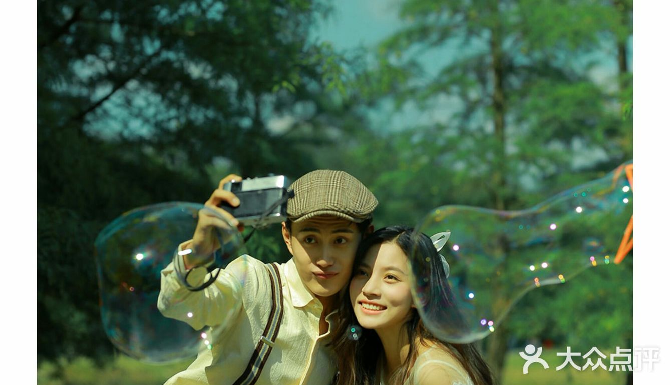 满足童话梦心仪已久的小清新森系婚纱照