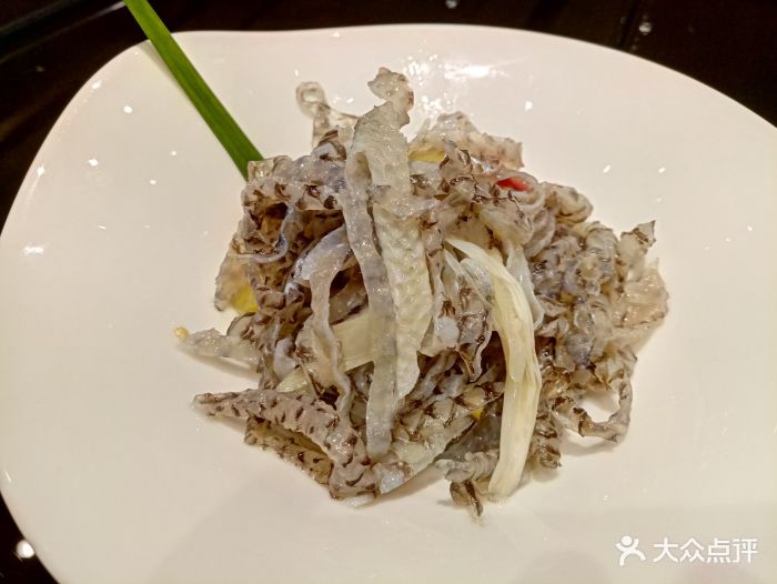 玥轩中餐厅(ifs店-风味脆鱼皮-菜-风味脆鱼皮图片-成都美食-大众点评