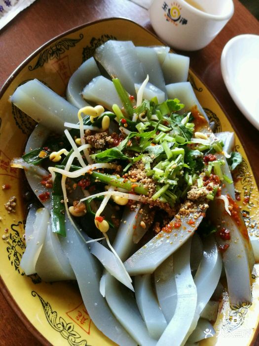 阿妈意纳西饮食院(小石桥店)-鸡豆凉粉-菜-鸡豆凉粉图片-丽江美食