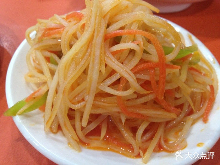 中国兰州牛肉拉面(龙首店)小菜-土豆丝图片