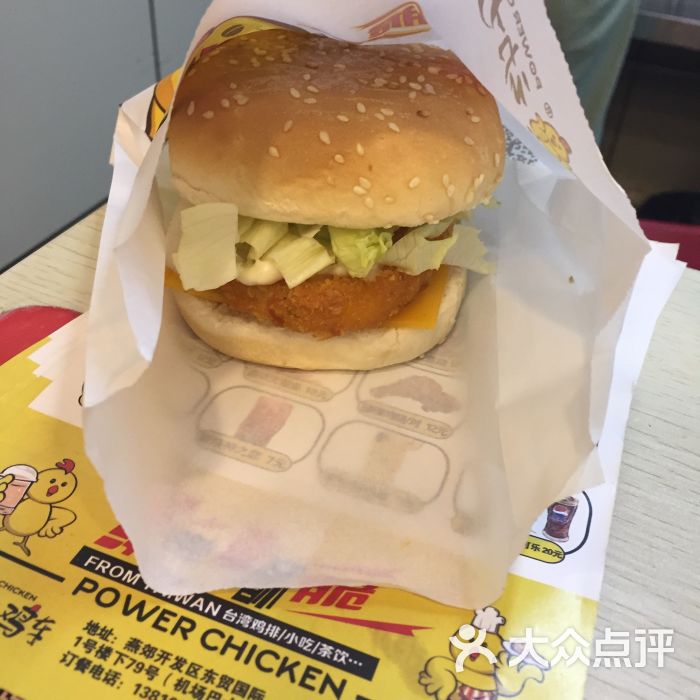 动力鸡车鳕鱼汉堡图片 - 第4张