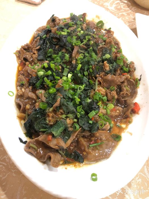 紫苏酸梅蒸猪脷