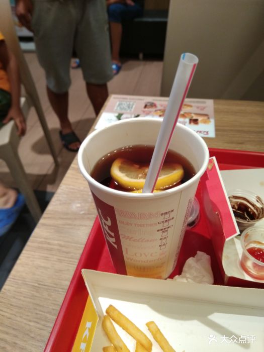 肯德基(年家浜店)热柠檬红茶图片 - 第96张