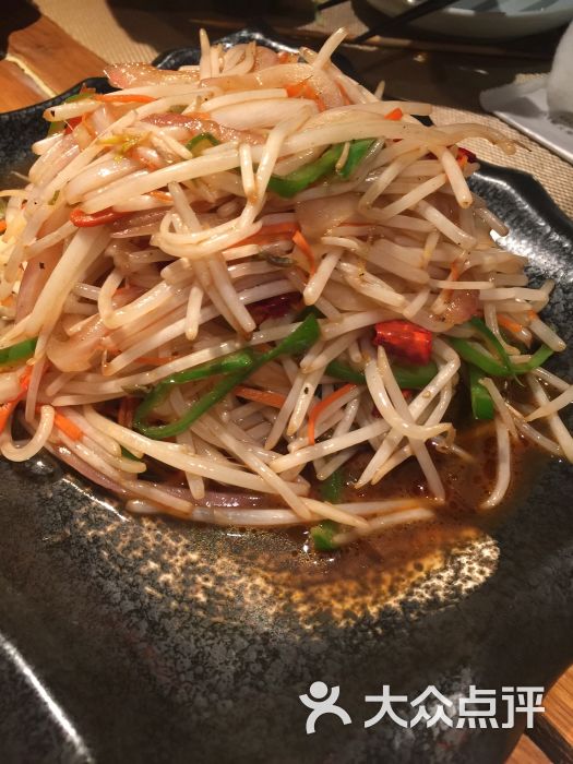 铁板洋葱炒银牙