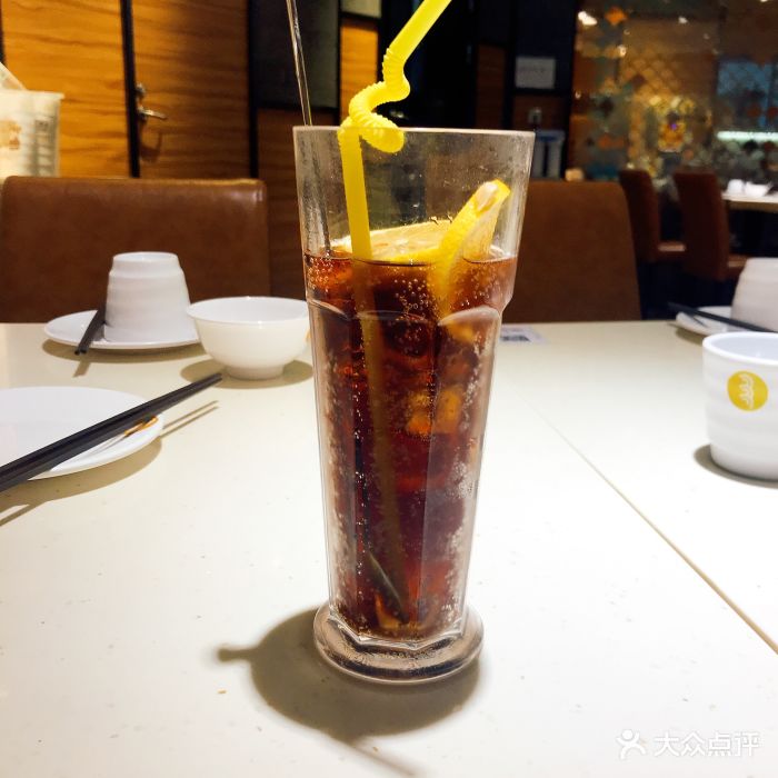 龙记香港茶餐厅(西湖银泰城店)可乐加冰图片