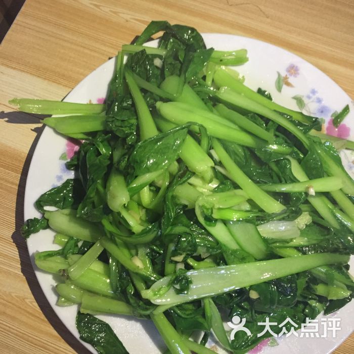 百里画廊杨师傅农家院-炒青菜图片-延庆区酒店-大众点评网