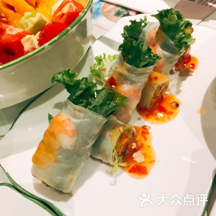 大叻越南风味餐厅(艾尚天地店)越式大虾米纸卷图片 - 第12900张