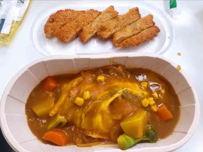 黄饷·咖喱蛋包饭(王顶堤店)-"点的外卖,中午送到时热