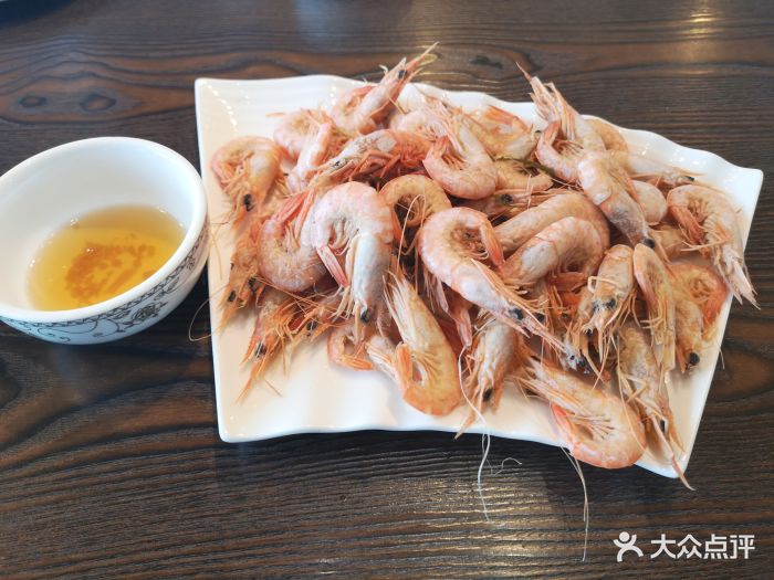 银海靓湾海鲜海景餐厅-白灼蛎虾图片-青岛美食-大众点评网