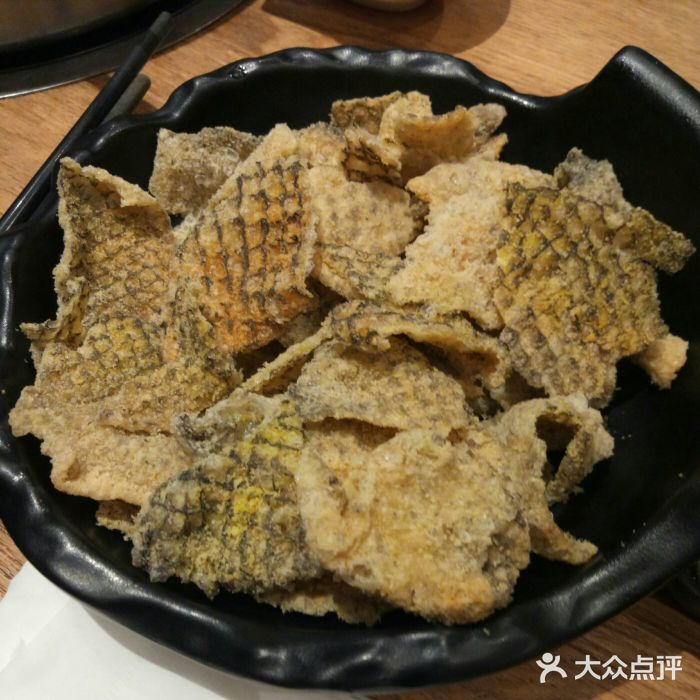 掂档潮汕牛肉火锅(荟聚店)炸鱼皮图片