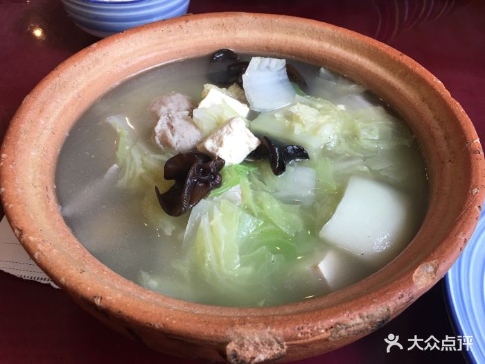 砂锅白菜丸子