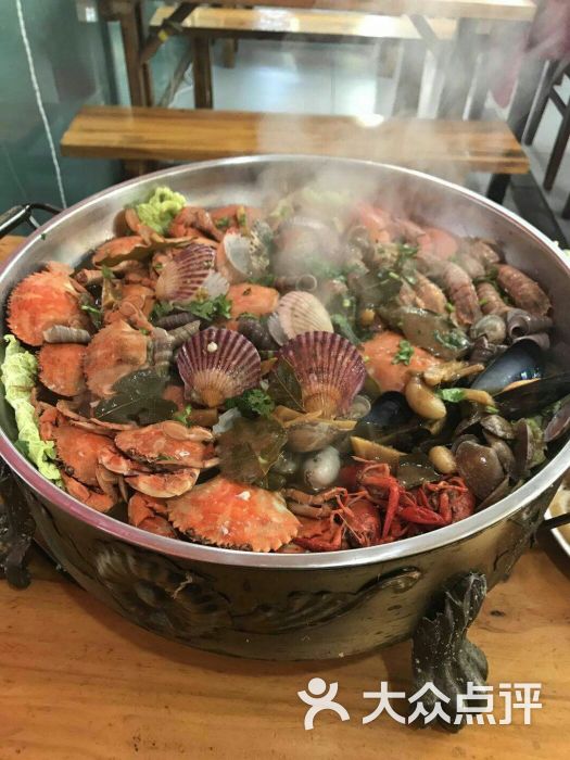 传风鑫乐红海鲜自助火锅·海鲜咖的团购评价-青岛