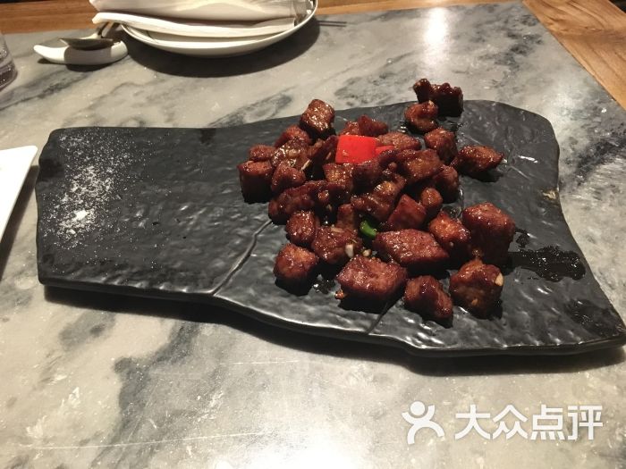 黑椒牛肉粒